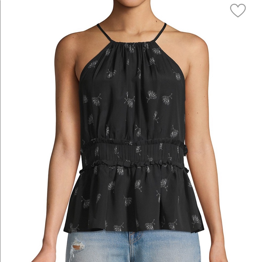 Joie ‘Shawnette’ Peplum Halter Top